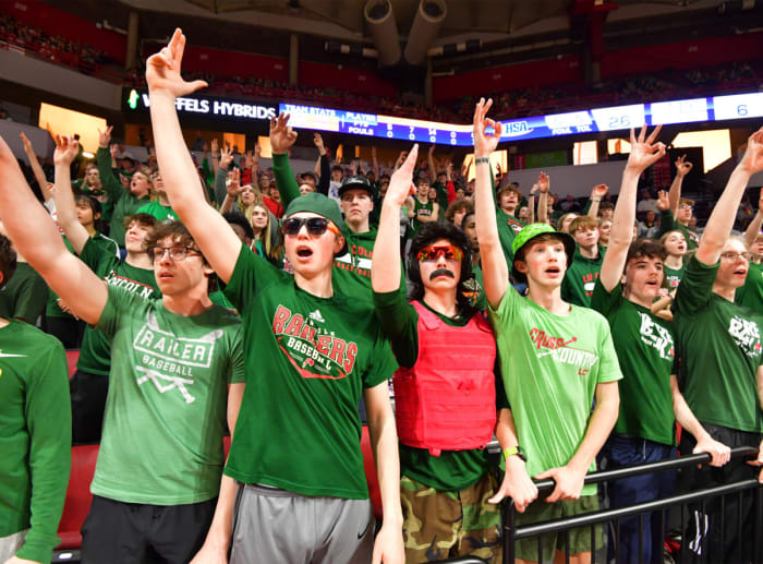 Lincoln Chatham Glenwood Illinois 3A girls basketball championship March 2 2024 Tim Vizer 26363